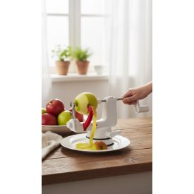 Almahámozó és szeletelő, tekerős, Handy