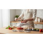 Forgófejes reszelő, 3 lemez, Handy