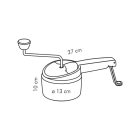 Forgófejes reszelő, 3 lemez, Handy