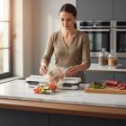 GrandCHEF Vákuumos fóliahegesztő, 110 W, 230 V