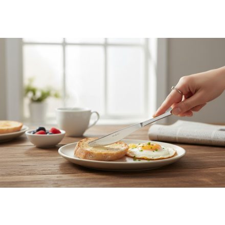 Boston evőkés rozsdamentes acélból – gazdaságos kivitel, letisztult, tartós kés vendéglátóipari használatra