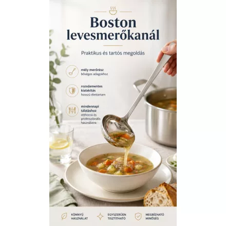 Boston Merőkanál – Praktikus és tartós megoldás