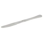 Inglese evőkés – részletfotó a fényes rozsdamentes acél pengéről és a vastag, ergonómikus nyélről, olasz stílusú dizájnnal