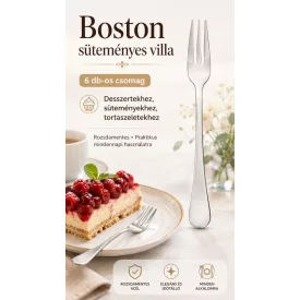 Boston Süteményes Villa – Elegáns és tartós desszerteszköz
