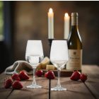 Platine fehérboros pohár 250 ml – extra erős üveg, 6 darabos csomagban, elegáns és strapabíró pohár fehérborhoz, éttermi használatra