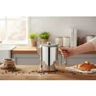 Rozsdamentes kávéskanna 12,5×19 cm méretben