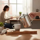 Kávéskanna 2 liter 12.5x19 cm rozsdamentes