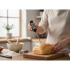 Maghőmérő, digitális, -50 - +300 fokig, 17,5 cm