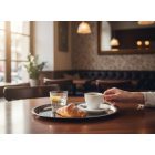 Ovális Tálca 26,5x19,5 cm rozsdamentes