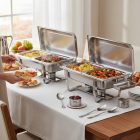 Chafing szett 22 részes, rozsdamentes