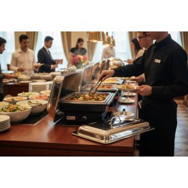 Chafing elektromos, beépíthető, Gn 1/1