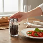 Borsszóró, 3,5x7 cm, üveg