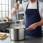 Burgonyatörő 62 cm rozsdamentes