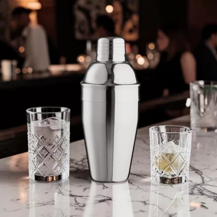 Shaker, 600 ml, rozsdamentes - Német minőség