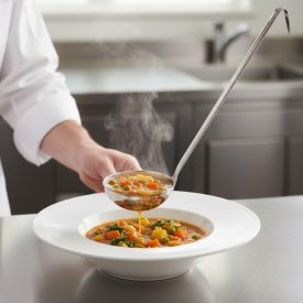 Merőkanál 200 ml 10/34 cm rozsdamentes - Német minőség