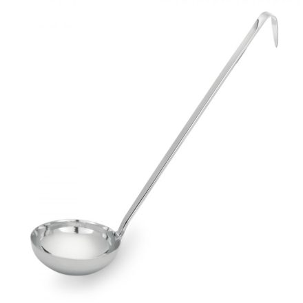 Rozsdamentes merőkanál 200 ml, 10/34 cm – Német minőség, beírt űrtartalom jelöléssel