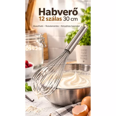 Habverő 12 szálas 30 cm akasztható