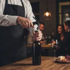 Pincérbicska dugóhúzóval műanyag nyéllel, 13,5 cm