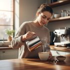 Rozsdamentes kancsó 10,5×12,5 cm méretben