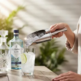 Jéglapát, 18 cm, perforált, rozsdamentes