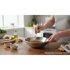 Keverőtál 0,5 liter, átm.: 16 cm, mag.: 5 cm, rozsdamentes