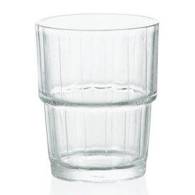 Hamburg vizespohár 200 ml – sorolható, temperált üveg pohár biztonságos használathoz