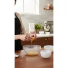 Empilable tál, 17 cm, 1,1 liter üveg, sorolható, opálos
