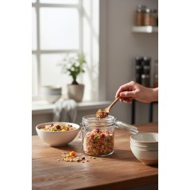 Swing csatos üveg, befőttes, 0,3 liter, 8,5x10,5 cm