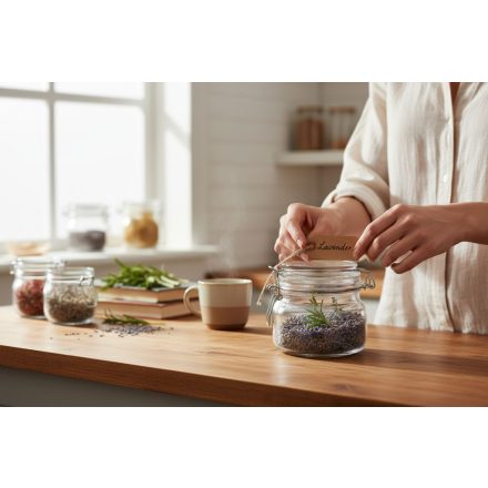 Swing csatos üveg, befőttes, 0,5 liter, 11x10 cm