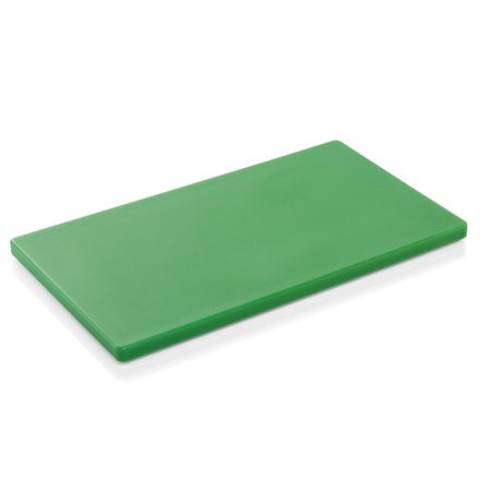Vágólap 50-30-2 cm zöld 6 gumitalpacskával