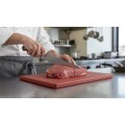 Vágólap 53-32.5-2 cm Gn 1/1 piros 6 gumitalpacskával