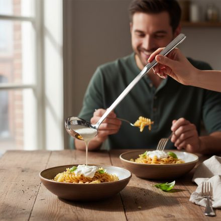 Büfé 186 levesmerőkanál, 9-32 cm, rozsdamentes