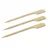 Szendvicstű, 9 cm, bambusz, 100 db/csomag