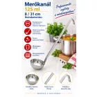 Merőkanál 125 ml 8/31 cm rozsdamentes
