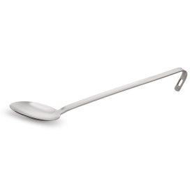 Rozsdamentes acél szervírozókanál 9x6,5x25,5 cm, ergonomikus nyéllel, kompakt méret