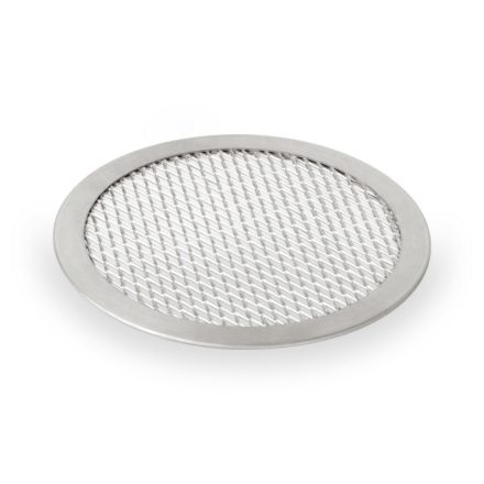Pizzasütő, 33 cm, perforált, kerek, alumínium