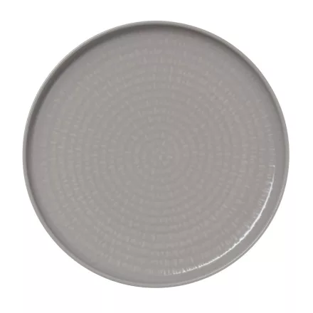 Nova Graphite lapostányér, 27 cm, porcelán