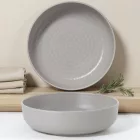 Nova Graphite porcelán tálka 400 ml – modern grafitszürke design