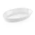 Sütőtál, 22x13,5x4 cm, ovális, porcelán