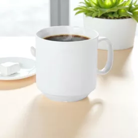 Hamburg bögre 300 ml – sorolható, klasszikus porcelán bögre