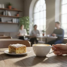 Italia cappuccino csésze, 200 ml, porcelán