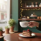 Italia cappuccino csésze, 200 ml, porcelán