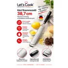 Kézi reszelő, 38,7 cm, Let's Cook