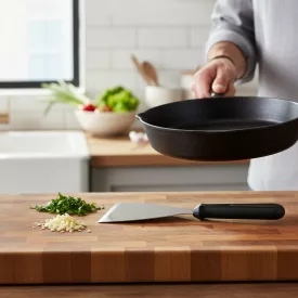 Spakli műanyag nyéllel rozsdamentes pengével