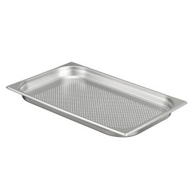 GN edény 1/1 40 mm alul perforált - Profi rozsdamentes kivitel - Prémium választás