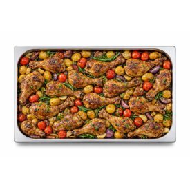 GN edény 1/1 20 mm 2,5 literes - Profi rozsdamentes kivitel - Prémium választás