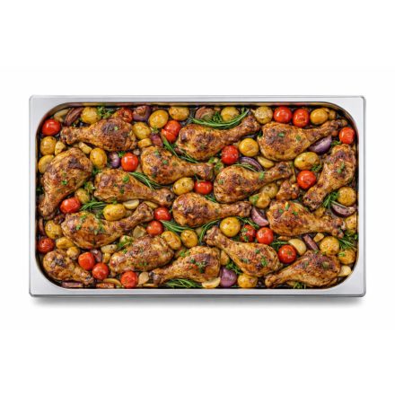 GN edény 1/1 20 mm 2,5 literes - Profi rozsdamentes kivitel - Prémium választás