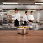 GN edény 1/6 100 mm, 1,6 l, rozsdamentes - Prémium választás