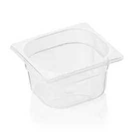 GN edény 1/6 100 mm mikrózható polipropilén 1,6 literes