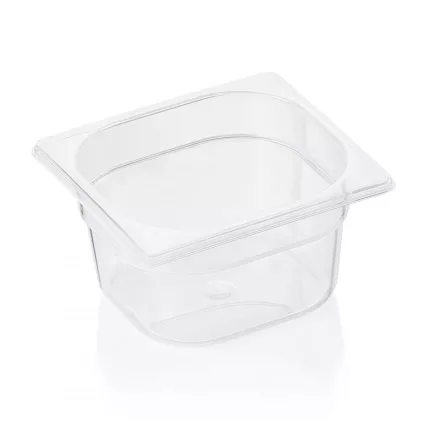 GN edény 1/6 100 mm mikrózható polipropilén 1,6 literes